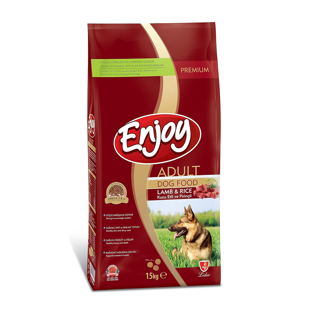 Enjoy%2015%20kg%20Kuzu%20Etli%20ve%20Pirinçli%20Yetişkin%20Köpek%20Maması