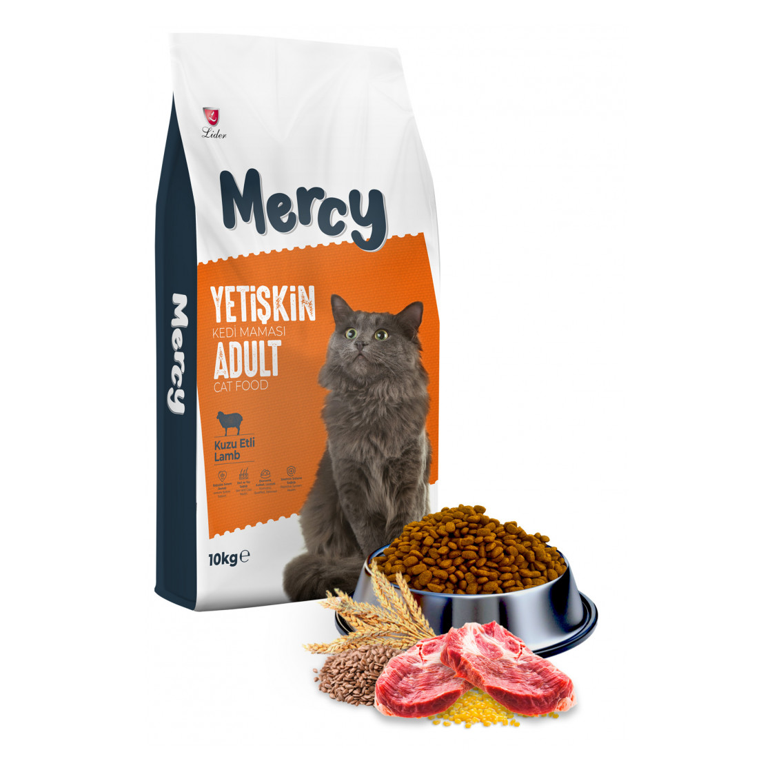 Mercy%2010%20Kg%20Kuzu%20Etli%20Yetişkin%20Kedi%20Maması