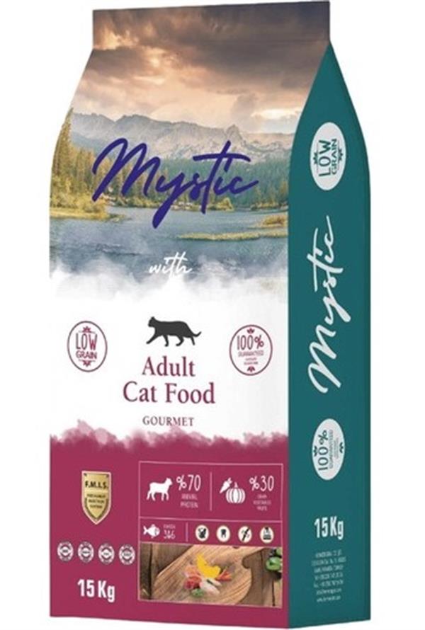 Mystic%2015%20Kg%20Gurme%20Az%20Tahıllı%20Yetişkin%20Kedi%20Maması