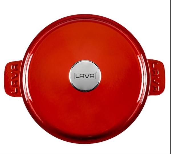 Lava%20Döküm%20Tencere%20Kırmızı%2026%20cm%205.3%20Litre