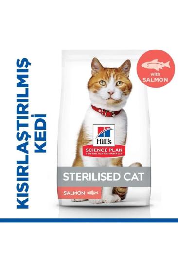 Hills 10 Kg Somonlu Kısırlaştırılmış Yetişkin Kedi Maması