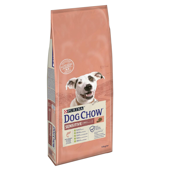 Dog Chow 14 Kg Hassas Köpekler için Somon Etli Yetişkin Köpek Maması 