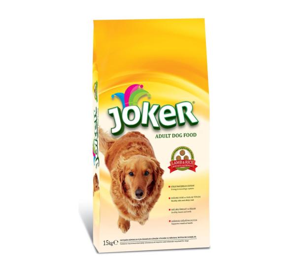 Joker 15 Kg Kuzu Etli Yetişkin Köpek Maması  